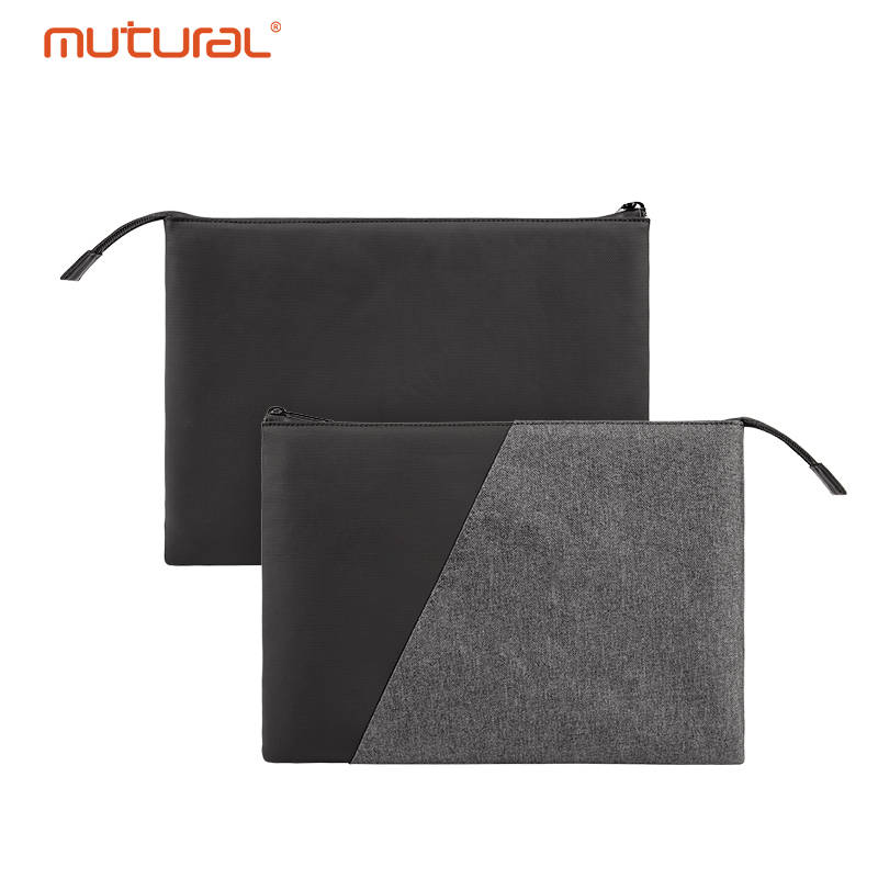 Jike Series Spliced Zipper Inner Bag